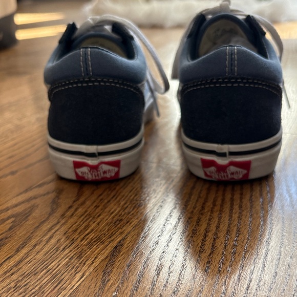 Vans Navy and White Classic Sneakers - Picture 5 of 7